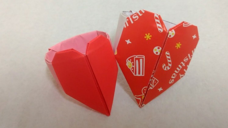 Origami Heart Ring Tutorial 摺紙愛心戒指教學