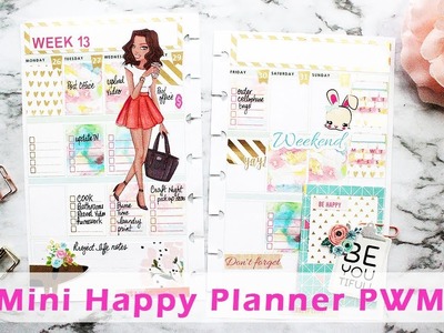 Plan With Me | Mini Happy Planner #4
