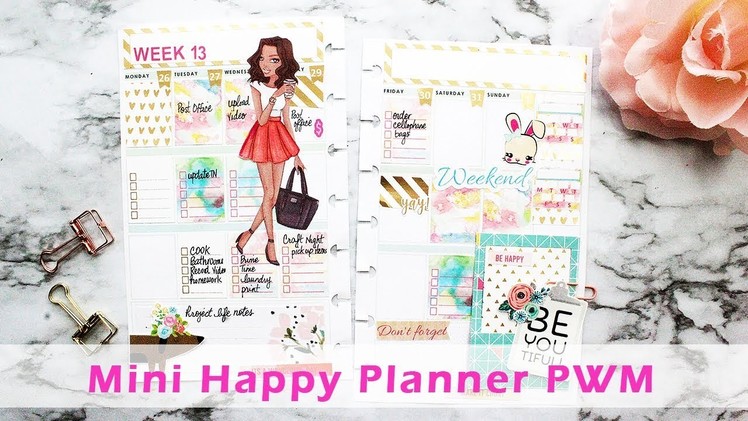 Plan With Me | Mini Happy Planner #4