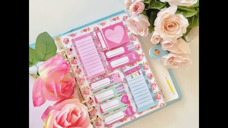 Planner Supplies: Sticky Notes Samples Dashboard