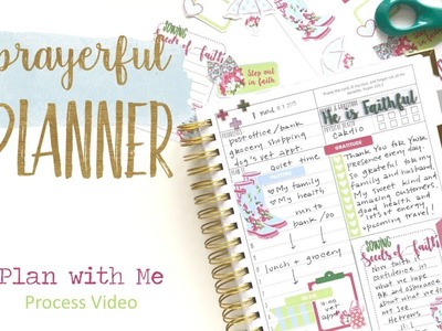 Prayerful Planner | Plan With Me | Seeds of Faith