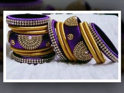 Silk Thread Bangles Latest Collection With Price│Price 1050│Bangles Designs│Best Creations