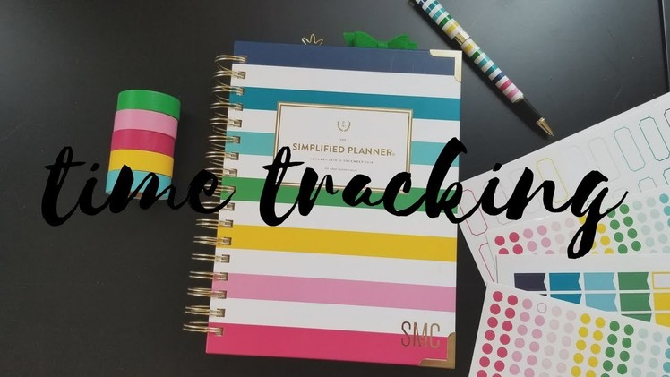 Time Tracking With A Color-Coded System in the Simplified Planner