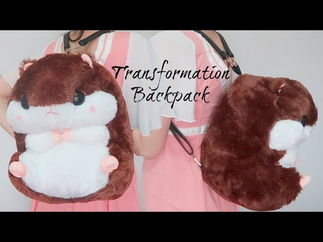 Transforming Plushie Into Backpack in Minutes! Backpack Idea!