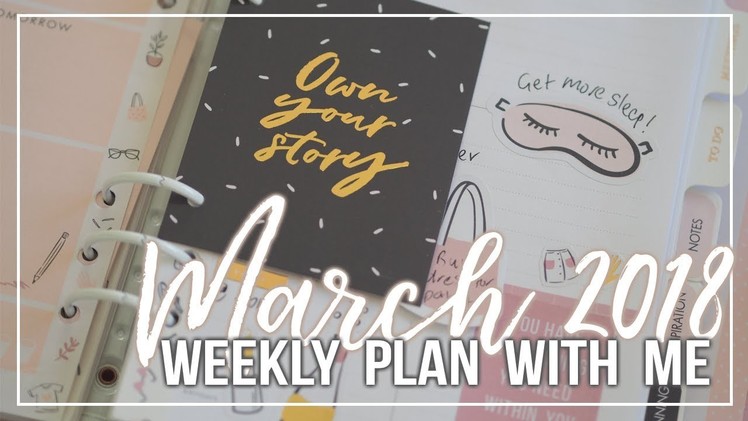 Weekly Plan with me | Kikki K Planner (Own Your Story)