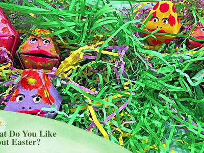 What Do You Like About Easter? - Origami Animation