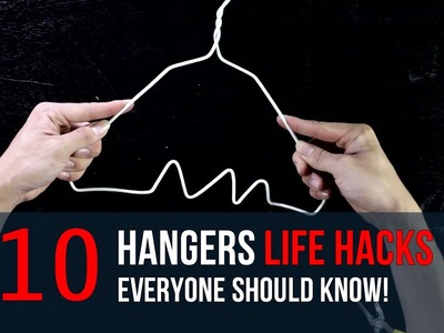 10 Hangers Life Hacks Everyone Should Know | TOPTIP