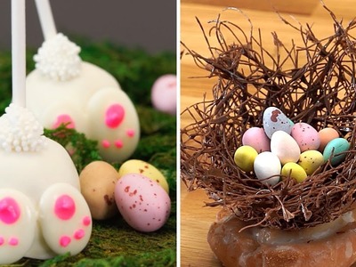 8 Easy Dessert Recipes for Easter | Animal Cake Pops | Homemade Cake Decorating Ideas
