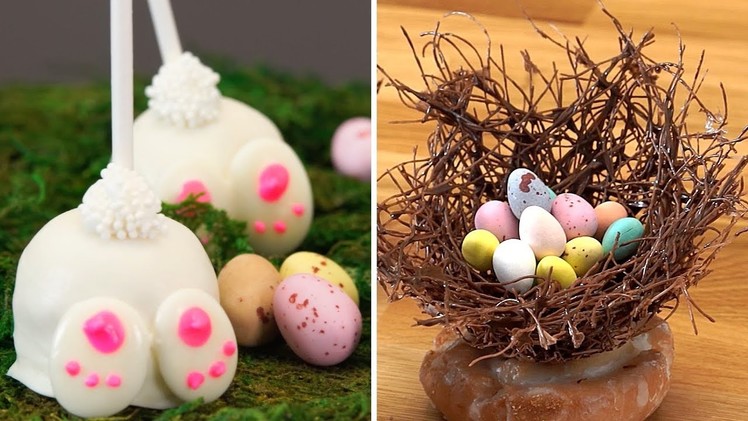 8 Easy Dessert Recipes for Easter | Animal Cake Pops | Homemade Cake Decorating Ideas