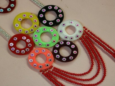 Amazing! Reuse ideas with hair rubber bands | Waste out of best - Wall Hanging using waste materials
