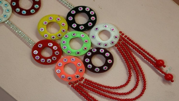 Amazing! Reuse ideas with hair rubber bands | Waste out of best - Wall Hanging using waste materials