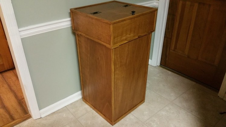 Build Your Own Man-Sized Kitchen Garbage Can
