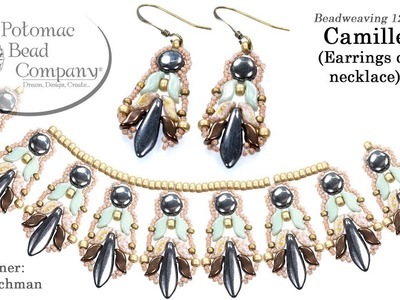 Camille Earrings (with StormDuo Beads)