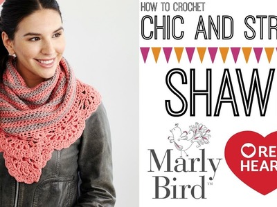Chic and Strong Crescent Shawl (Right Handed)