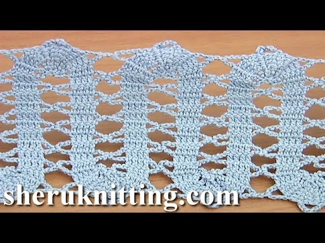 Crochet Bruges Lace Tutorial 18