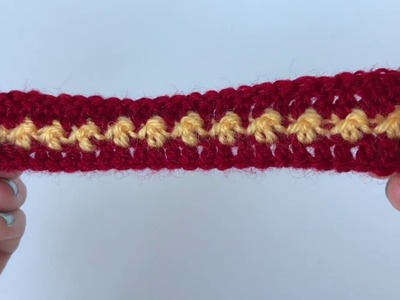 Crocheting a nice Striped Effect- Week 3 of the Seaside Stash Busting Blanket