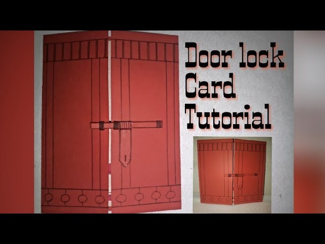 DIY | DOOR LOCK CARD TUTORIAL |