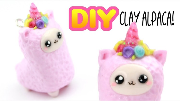 DIY Unicorn Alpaca Charm - CLAY DIY! | KAWAII FRIDAY