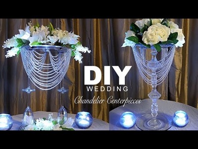 DIY | Wedding Chandelier  Centerpiece