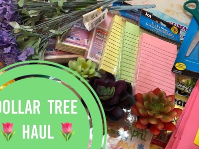 • Dollar Tree Haul • Spring items, Stationery & more! ????