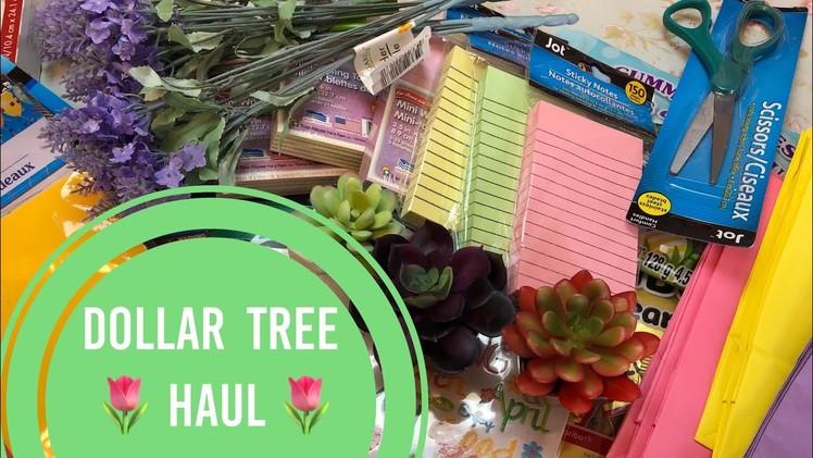 • Dollar Tree Haul • Spring items, Stationery & more! ????