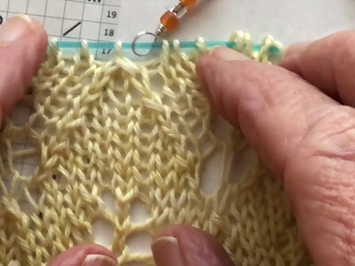 Double Decreases and Moving Markers in Lace