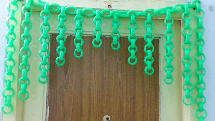Easy Method Plastic Wire Room Divider or Thoranam or Toran Step by Step Clear Tutorial in Tamil