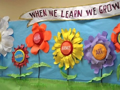 Easy Spring classroom decorations