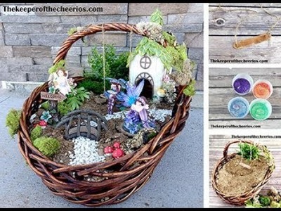 Fairy Garden Easter Basket