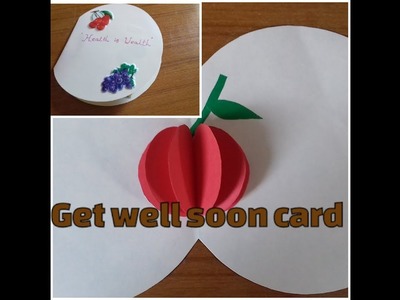 Get well soon card making (for kids)