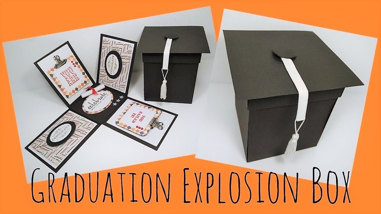 Graduation Explosion Box Video Tutorial