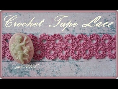 How to Crochet TAPE LACE very easy tutorial