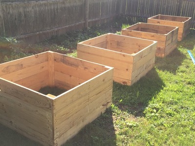 How to make a raised garden bed with Pallet wood -DIY Daddy