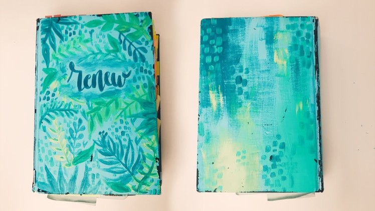 How to PAINT Your BIBLE Cover