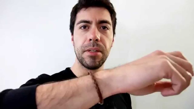 How to put on a men's bracelet