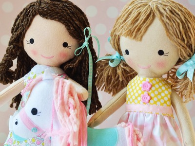 In The Hoop Cloth Doll and Pony Design At Planet Applique