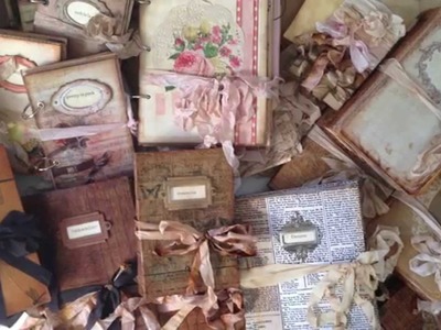 Just a few of my Vintage Journals!