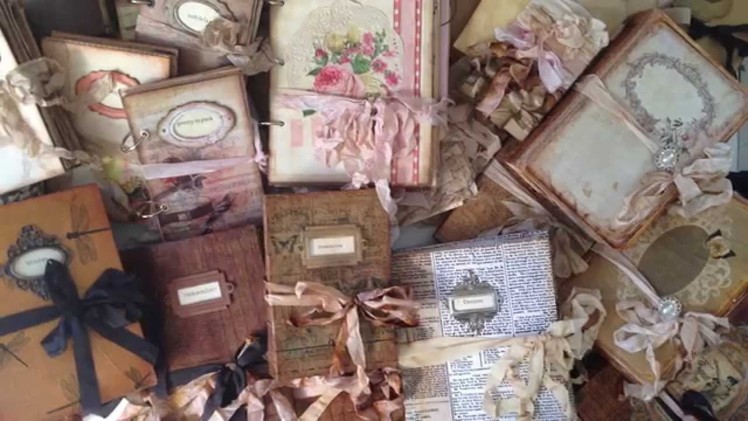 Just a few of my Vintage Journals!