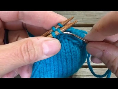 Kitchener Stitch without "Ears"