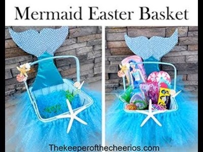 Mermaid Easter Basket