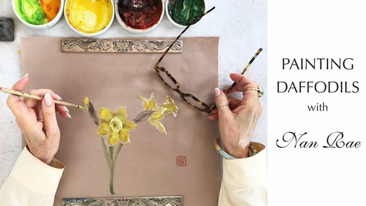 Painting Daffodils with Nan Rae