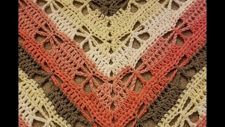 Part 1 - The Butterfly Stitch Prayer Shawl Crochet Tutorial!