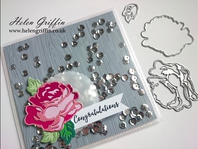 Pocket Shaker Card With Altenew Roses | Tutorial