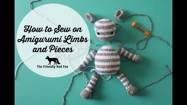 Sew on Amigurumi Limbs and Pieces