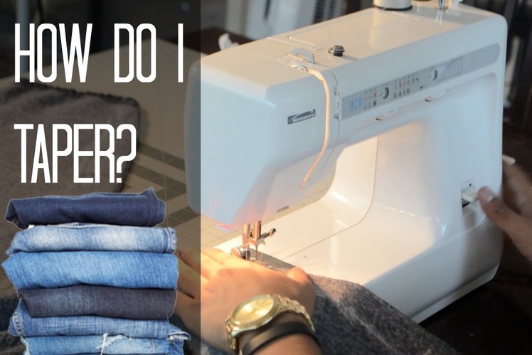 Sewing Basics: How Do I Taper Pants?