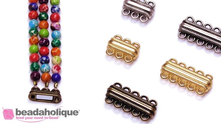 Show & Tell: Magnetic Clasps featuring Multi Strand Styles