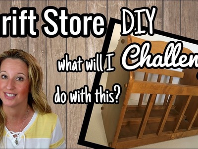 Taking on the THRIFT STORE DIY CHALLENGE with BARGAIN BETHANY | Collaboration