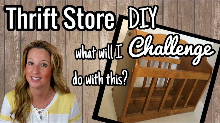 Taking on the THRIFT STORE DIY CHALLENGE with BARGAIN BETHANY | Collaboration