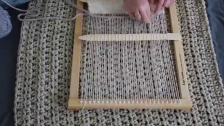 TarcieFashion - Weaving with a Lap Loom