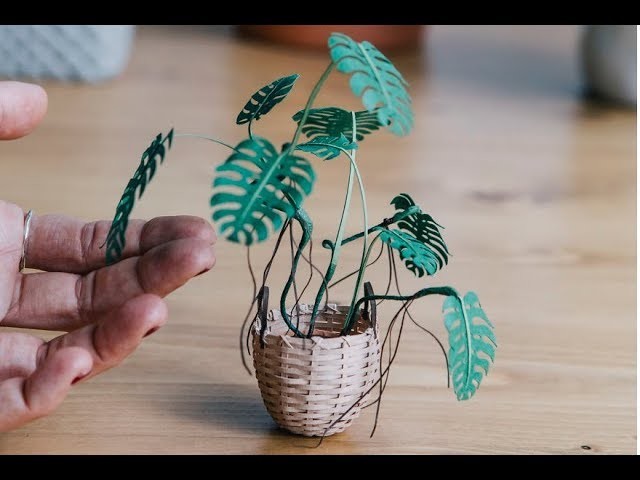 Tiny Terrariums With Miniature Paper Plants, Blooming Cacti And Flowers | Muhammad Waqas